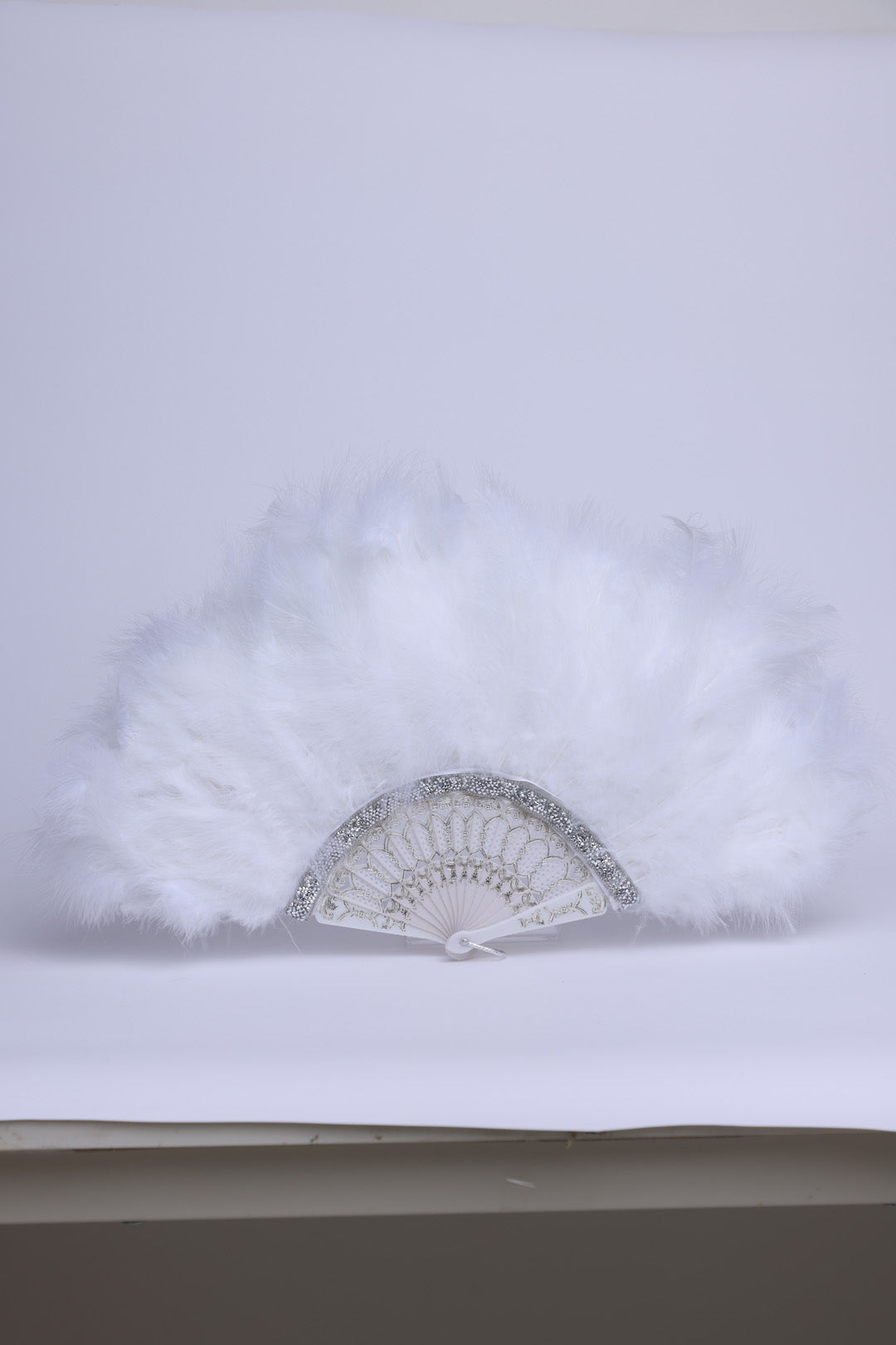 Stylish Bride Feather Hand-Held Fan