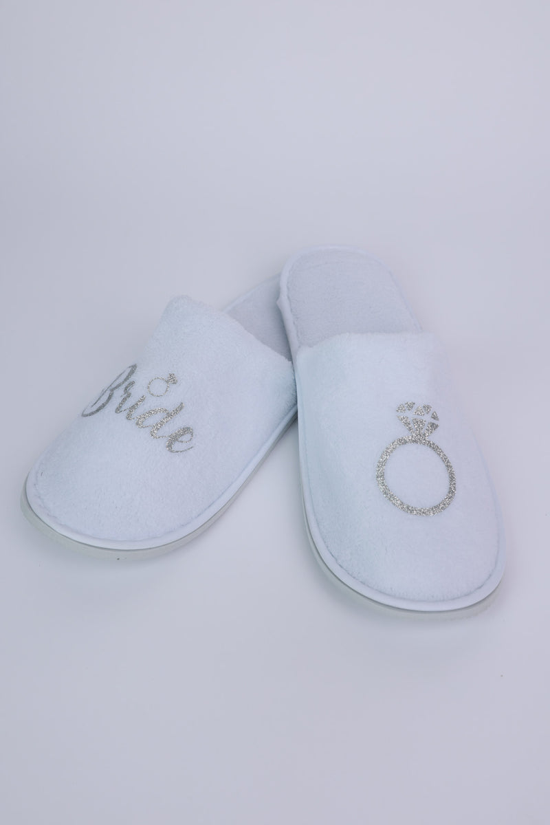 Comfy & Customizable Bride Slippers