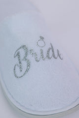 Comfy & Customizable Bride Slippers