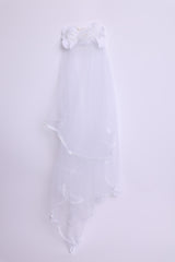 Elegant Short Bridal Shower Veil