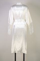 Luxurious French Lace Bridal Robe